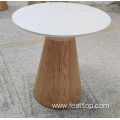 white round table top MDF center coffee table